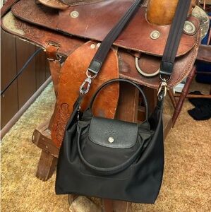 Longchamp Tote Bag to shoulder bag in seconds